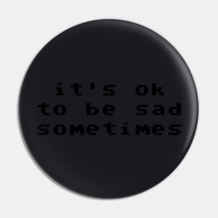 sad Pin