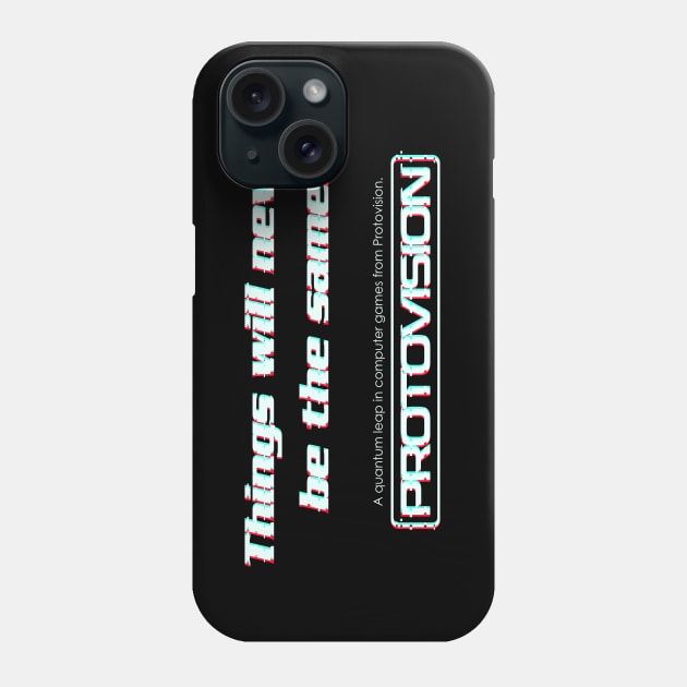 WarGames - Protovision Phone Case by Sachpica