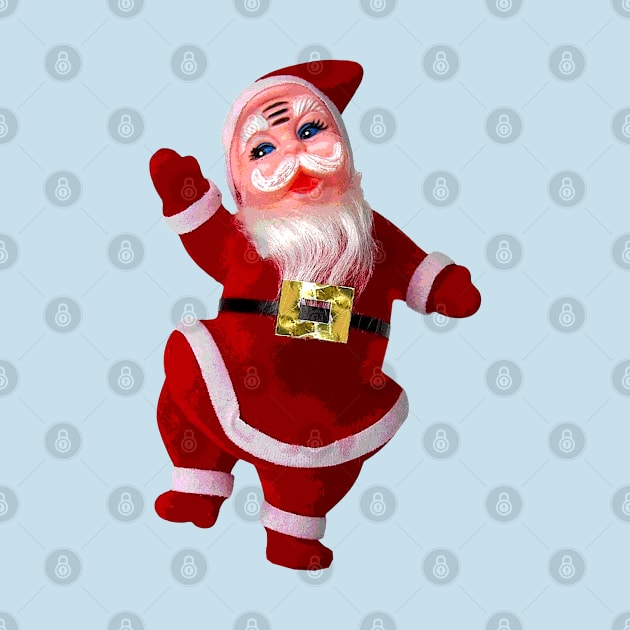 Mid-Century Dancing Santa by Pop Fan Shop