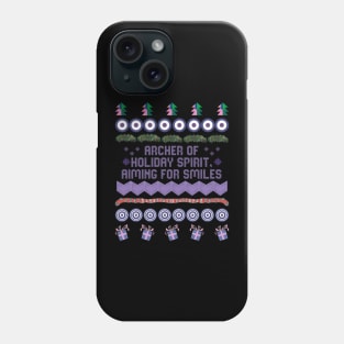 Archer of Holiday Spirit - Aiming for Smiles Phone Case