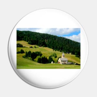 The Church of San Vito di Braies Pin