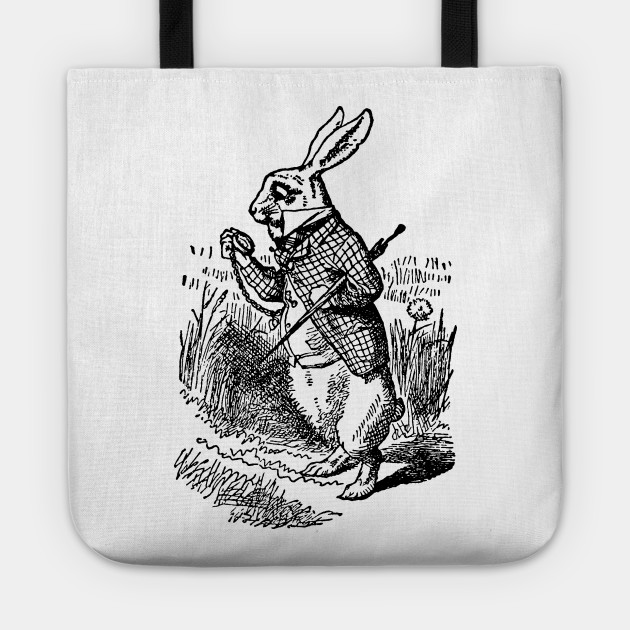 Alice Wonderland Baby T-shirt /"The White Rabbit/" John Tenniel Design Tee Clothes