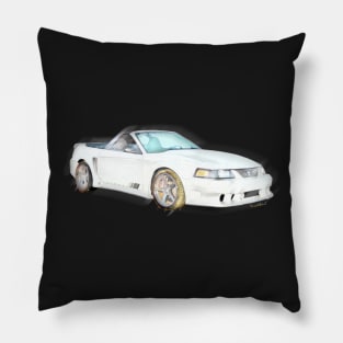 Saleen Mustang Rag Top Pillow