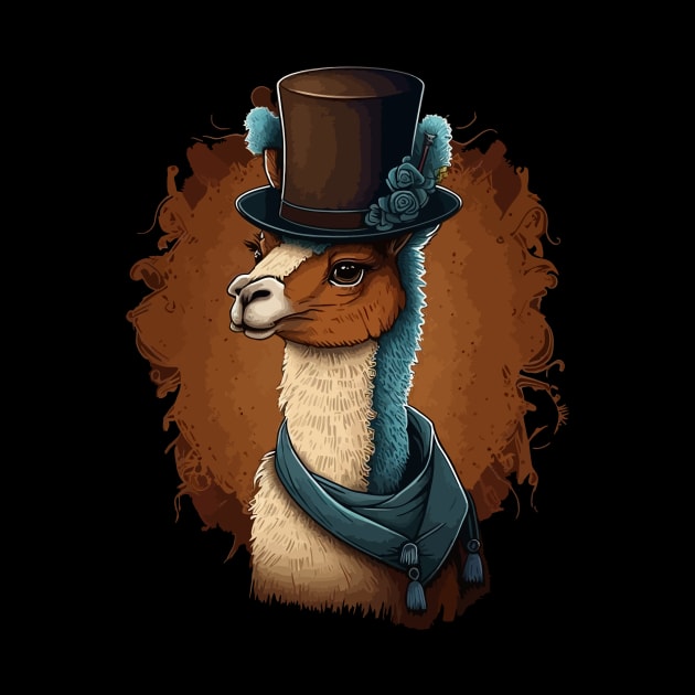 Alpaca With Top Hat by K3rst