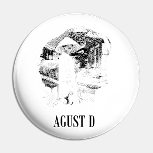 AGUST D Silhouette 1 Pin