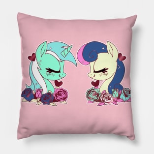 Lyra and BonBon Pillow