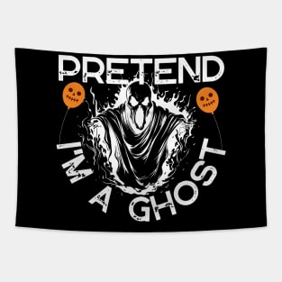 Pretend I'm a good old fashioned ghost, Halloween Tapestry