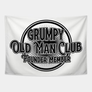 Grumpy Old Man Founder Tapestry