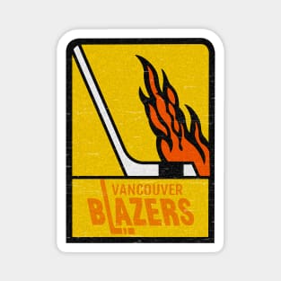 Defunct - Vancouver Blazers Hockey Magnet