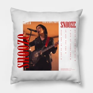 Snooze - Overwhelmed version 3 Pillow