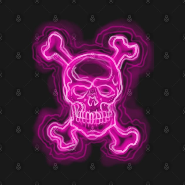 Neon skull! by SBCUSTOMS 