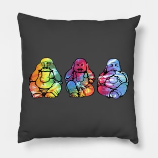 See no, Hear no, Speak no evil Pillow