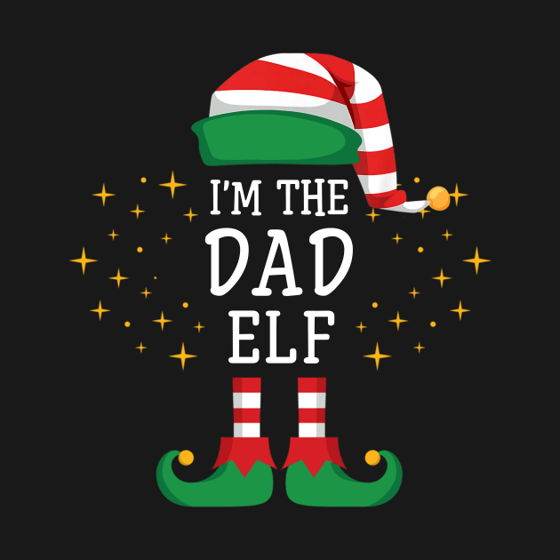 I'm The Dad Elf Matching Family Christmas Pajama by Damsin