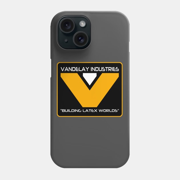 Vandelay Industries Building Latex Worlds Phone Case by Electrovista