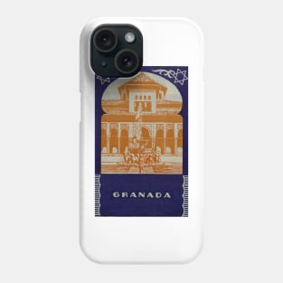 Andalucia Travel Granada Spain Phone Case