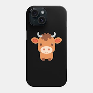 lovely cow Phone Case