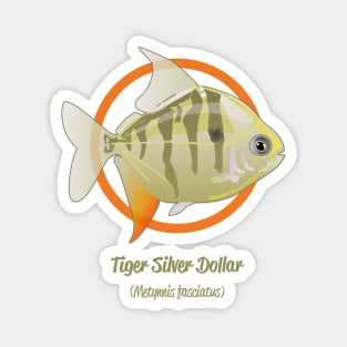 Tiger Silver Dollar Magnet