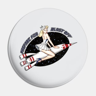 Space Mountain Pin-up Pin