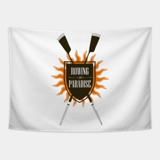 Rowing coat of arms - Rowing Paradise Tapestry