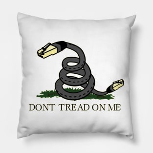 Don't Tread on Net | Net Neutrality Pillow