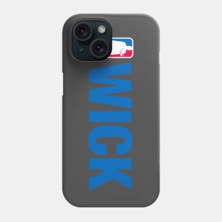 John Wick NBA (blue) Phone Case