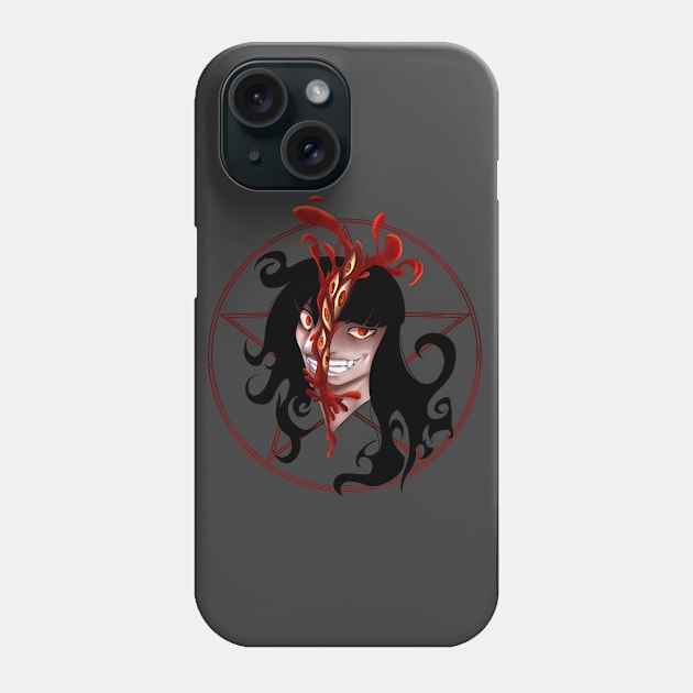 Split Face// Hellsing Phone Case by JaxxtheArtist