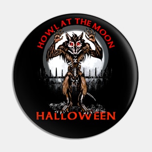 Howl at the Moon Pin