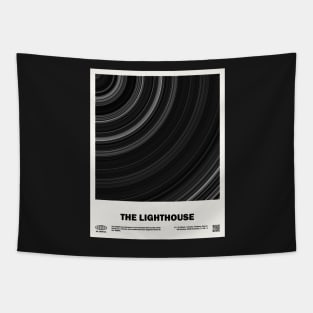 minimal_The Lighthouse Circular Movie Tapestry