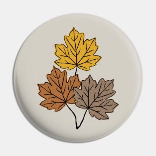 Autumn Leaves Pin