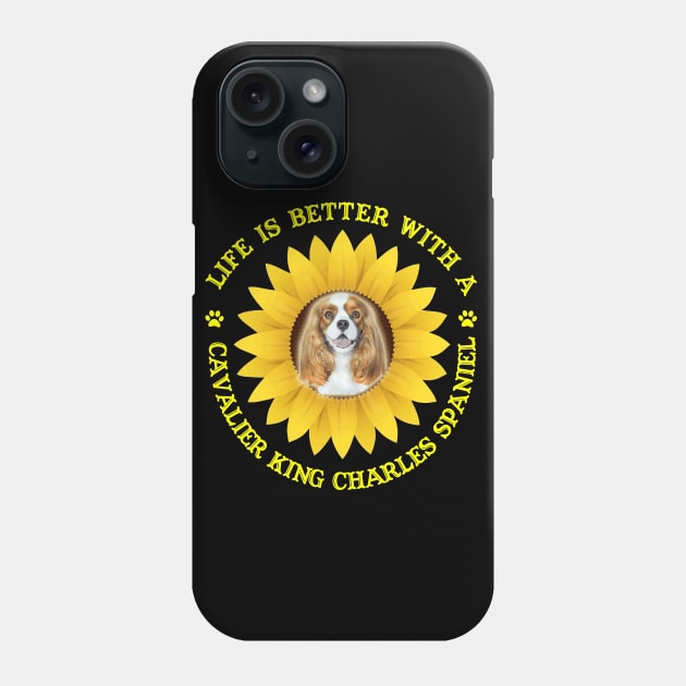 Cavalier King Charles Spaniel Phone Case by bienvaem