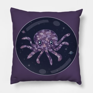 Space Octopus Pillow