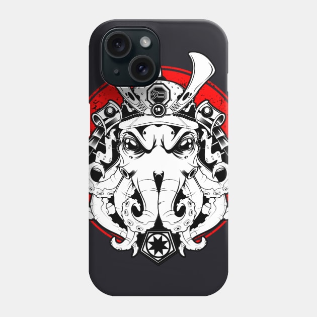 samuraisquid Phone Case by brokenpen