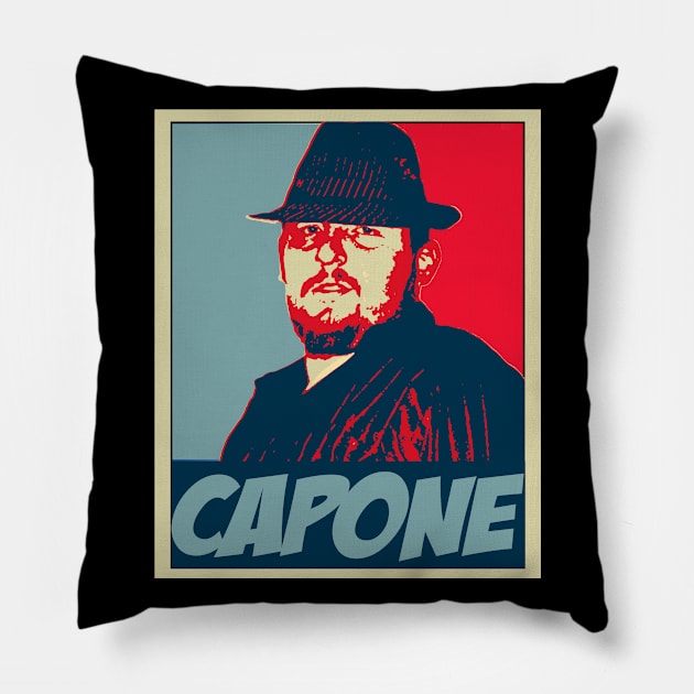 Capone late 2020 Pillow by Capone's Speakeasy