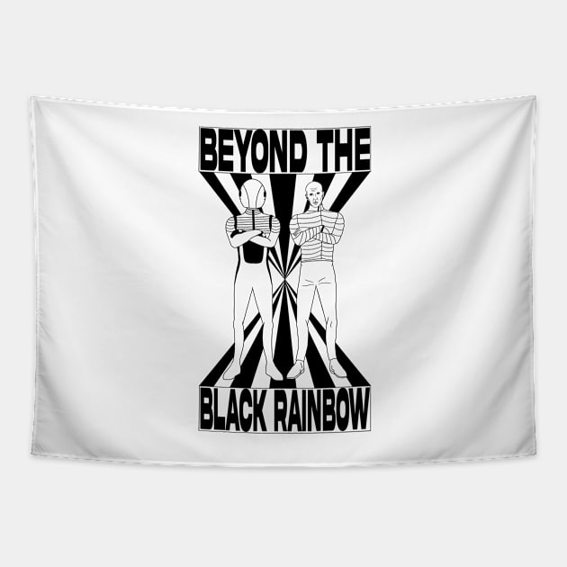 "Beyond the Black Rainbow" Tapestry by motelgemini