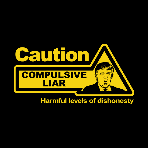 Caution - Compulsive Liar by mockfu