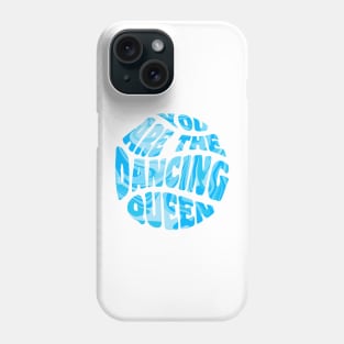 Dancing Queen Blue Marble Phone Case