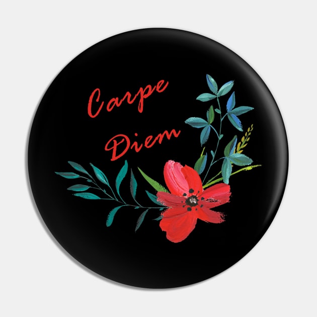 Carpe Diem Pin by valentinahramov