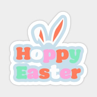 'Hoppy Easter' T-Shirt Magnet