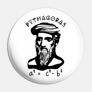 Pythagoras - Right Triangle Magic Pin