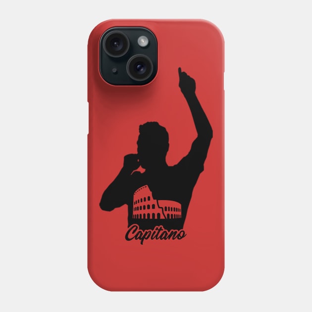 Totti Capitano Phone Case by InspireSoccer