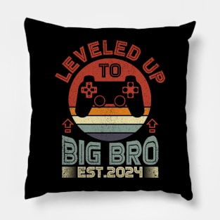 Promoted To Big Bro 2024 Leveled Up To Big Brother Est 2024 Pillow