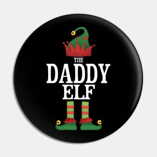 Daddy Elf Matching Family Group Christmas Party Pajamas Pin