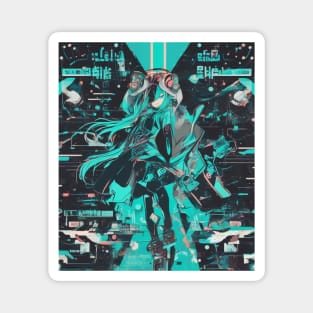 hatsune miku Magnet