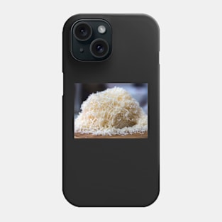 Grated parmesan cheese Phone Case