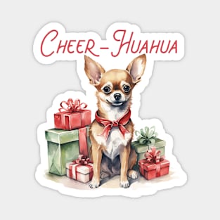 Cheer Huahua Magnet