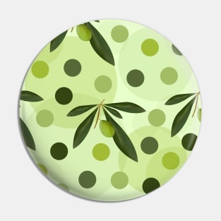 Olives - Mediterranean pattern Pin