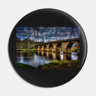 River Tyne At Hexham Bridge Pin