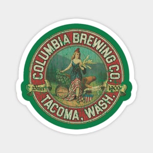 Columbia Brewing Company Tacoma 1900 Magnet