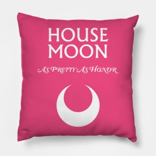 House Moon Pillow