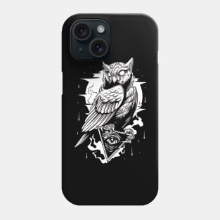 All Seeing Eye Owl Phone Case